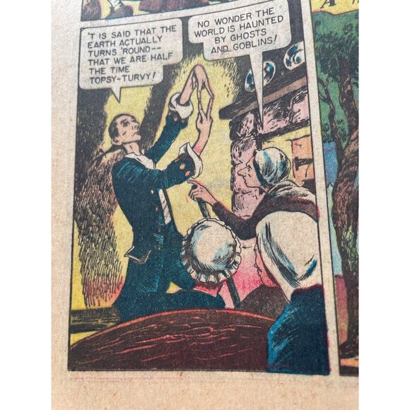 Classics Illustrated Rip Van Winkle By Washington Irving #12 Bagged Boarded - Picture 8 of 8